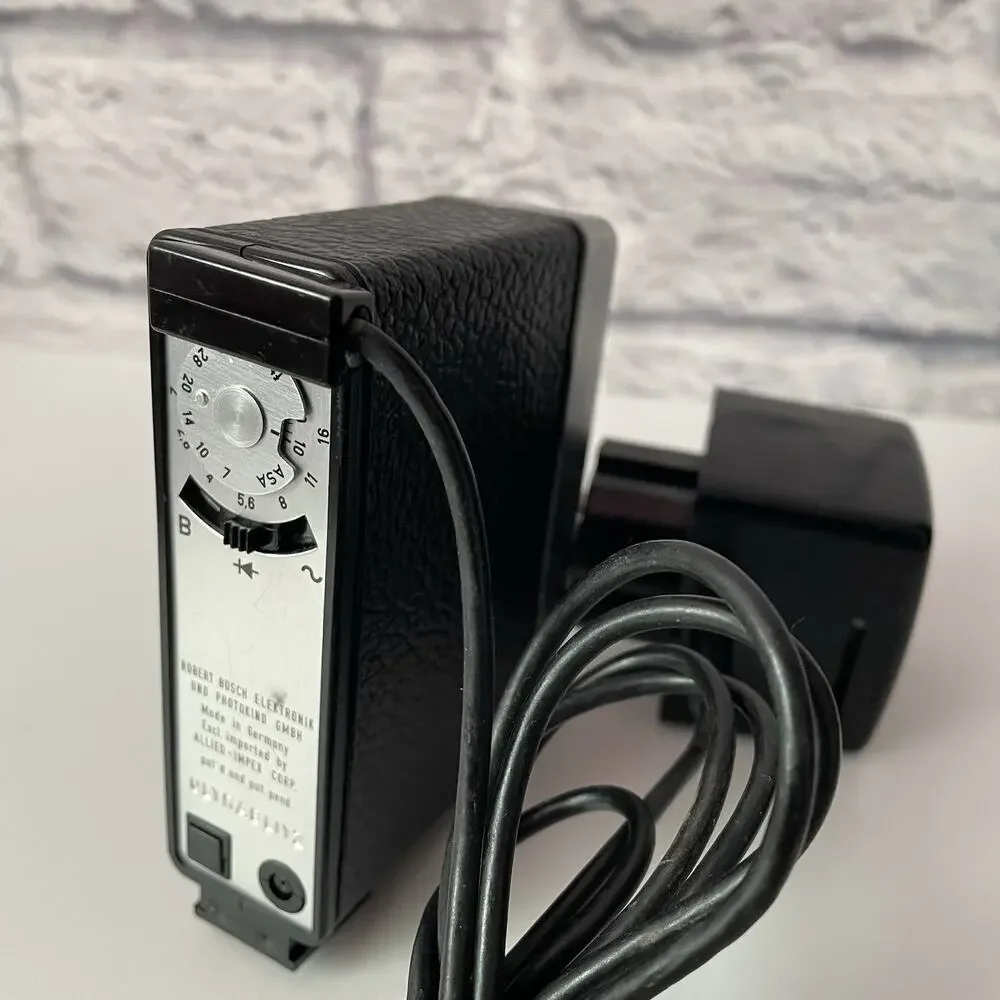 Bauer E 160 Ultrablitz Robert Bosch Elektronik Flash Made In Germany UNTESTED